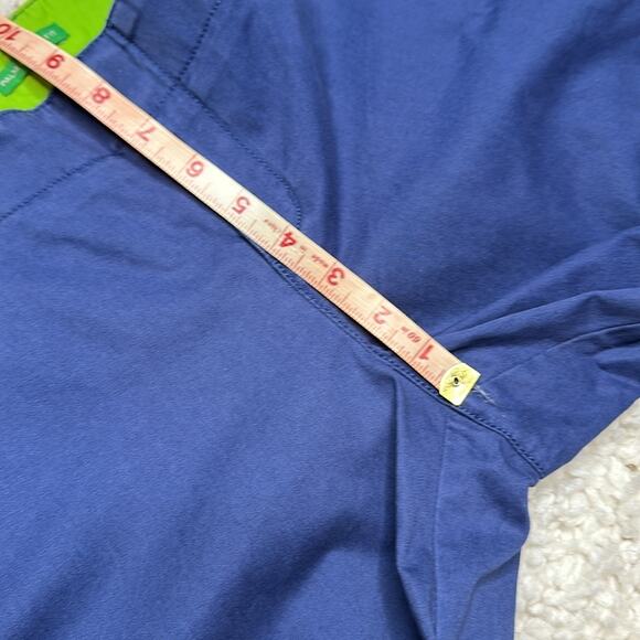 Vintage Lilly Pulitzer Navy Cropped Trouser Palm Beach Fit Coastal Grandma - Picture 8 of 10